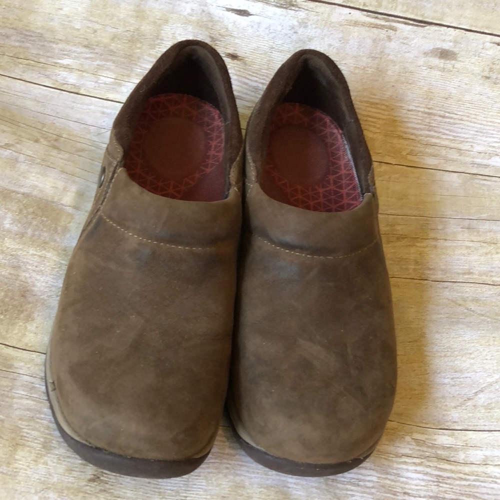 Dansko leather moccasin brown size 36
